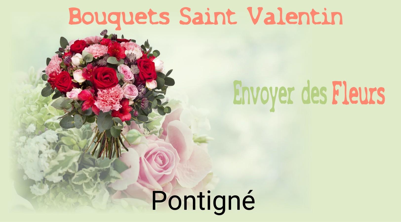 Roses de Saint-Valentin livrées à Pontigné